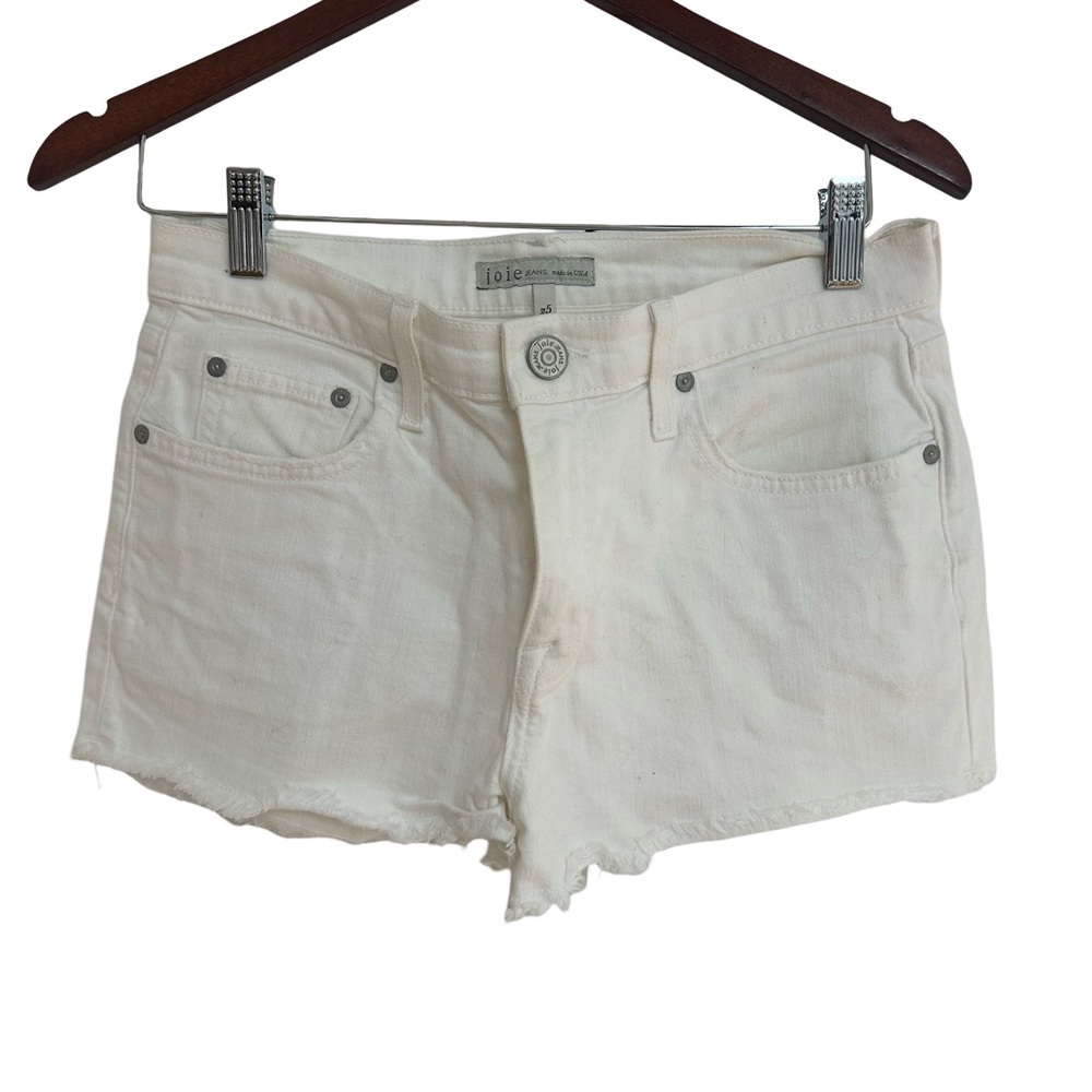Joie Women's Short White Jean Shorts